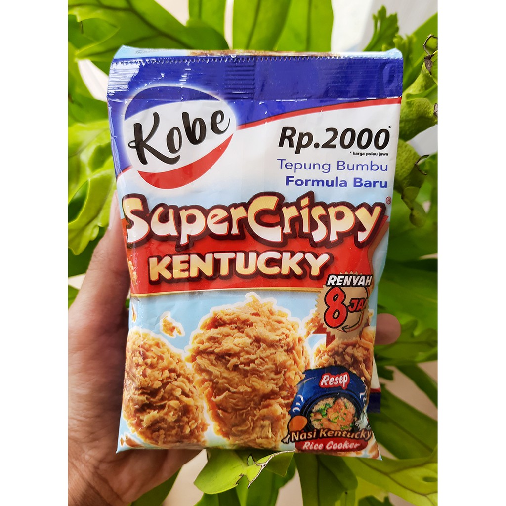 

SS186 kobe tepung bumbu super crispy kentucky 70g