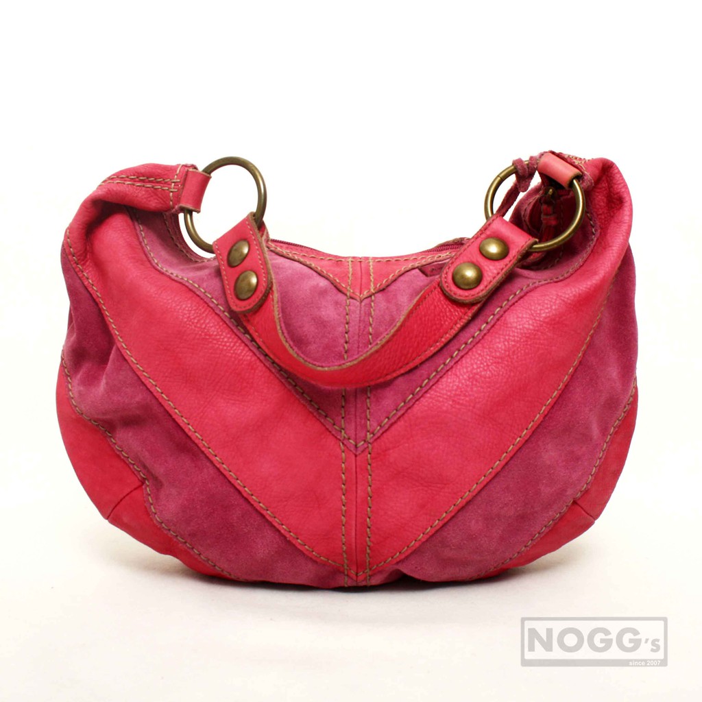 Fossil Vintage 1954 Pinky Chevron Hobo Handbag & Shoulderbag