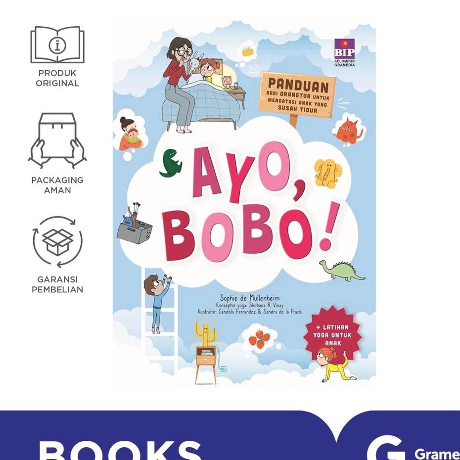 Buku Ayo, Bobo! Panduan Bagi Orangtua Untuk Mengatasi Anak Yang Susah Tidur-1