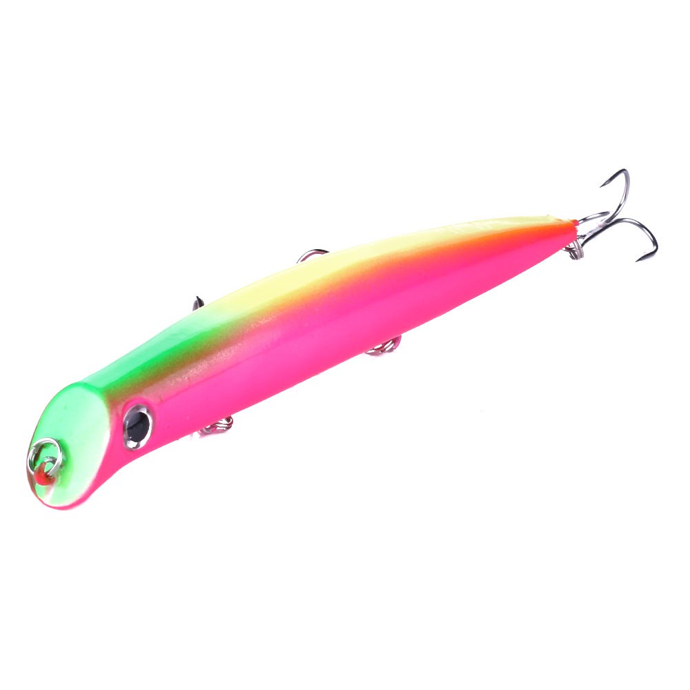 HENGJIA 5PCS Topwater Artificial Bait 12.6cm 16.3g Umpan Pancing Hard Bait Laser Popper Fishing Lures