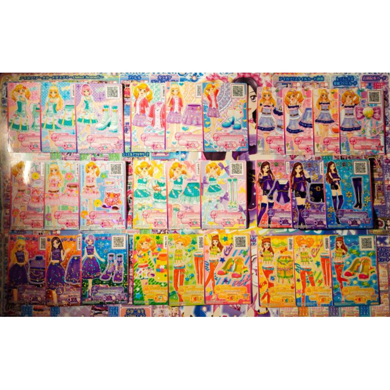 Aikatsu Stars Normal Set (dari gummy)