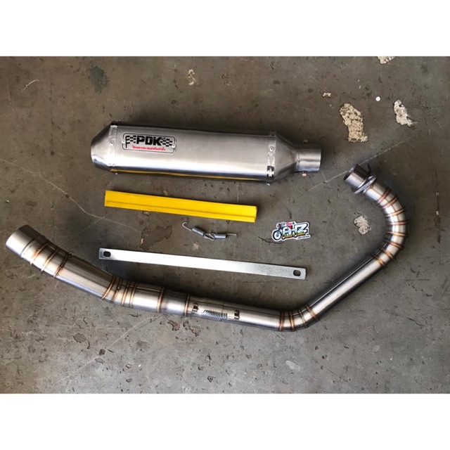 Knalpot muffler kapsul full cacing stenlis stainless pdk pnp cb tiger gl mp