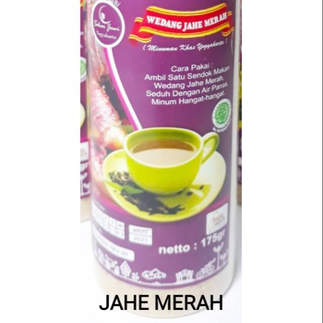 

Wedang Jahe Merah Instan Botol 175gr