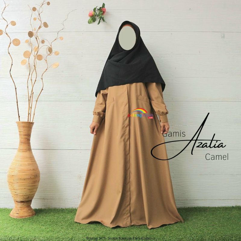 Gamis daizy | Azalia | busui friendly | 1kg = 2 pcs | by pelangi hijab