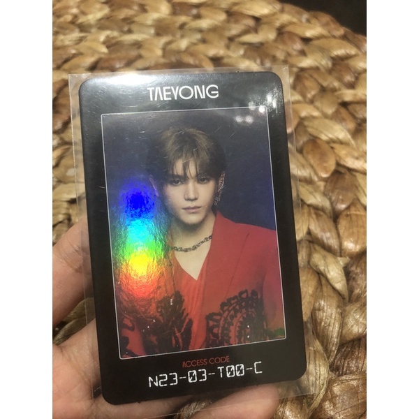 photocard AC taeyong