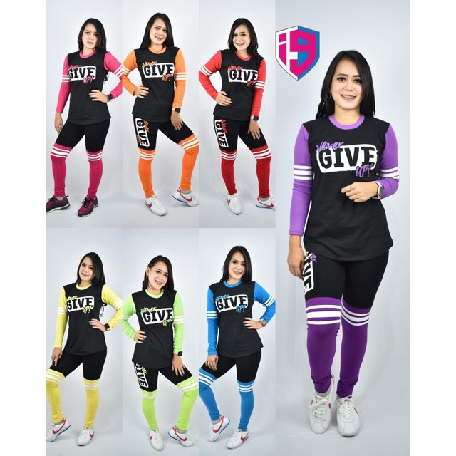 Baju senam zumba aerobic