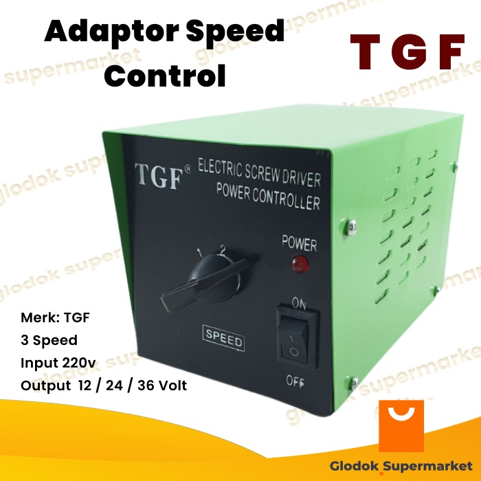 Adaptor TGF Obeng Elektrik Adapter Listrik Power Control Electric Screwdriver 3 Speed TGF800 TGF801