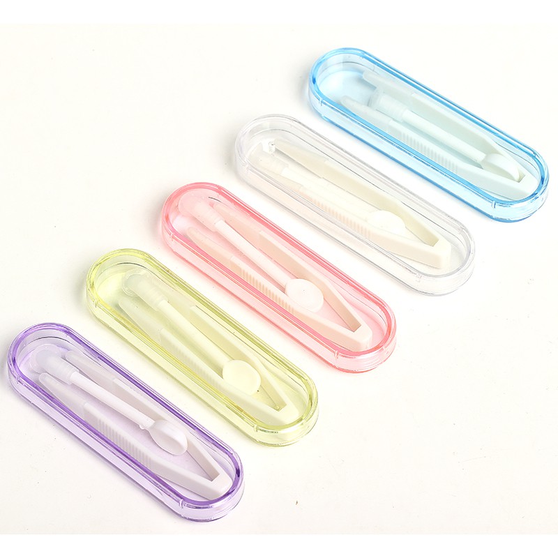 Pinset Soflen 2 in1 / Penjepit Softlens