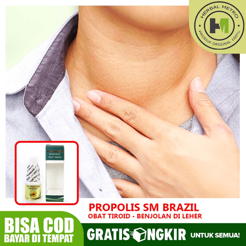 

Obat Herbal Tiroid - Tiroid Bengkak - Tiroid Membesar - Tumor Tiroid Dengan Propolis Brazil SM