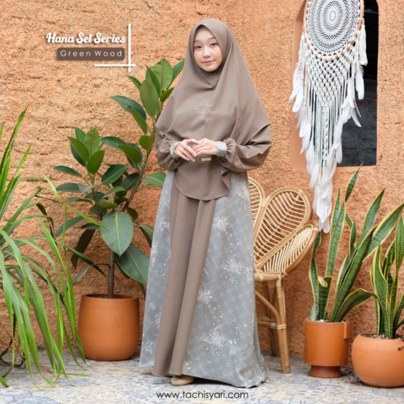 hana dress by tachi syar'i readystock