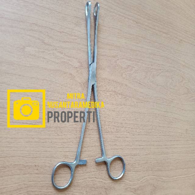 Sponge Holding Forcep Straight / Klem Kasa Forceps 25cm