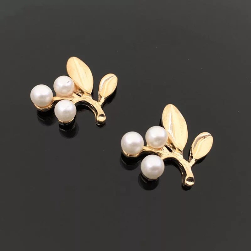 PUTIK DAUN ALLOY BAHAN CRAFT BAHAN TASBIH DIGITAL BLINGBLING