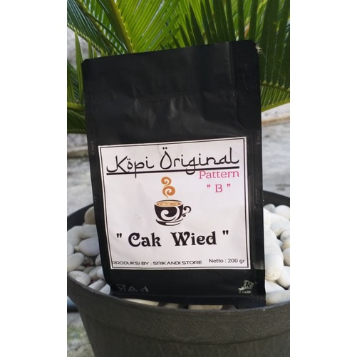 

Kopi bubuk murni excelsa wonosalam Premium Cak Wied Pattern"A" nett 200gr