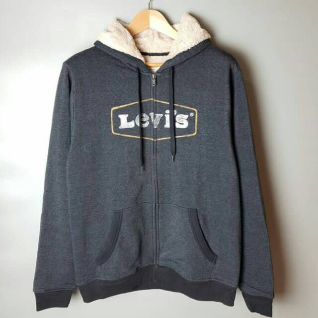Full zipper hoodie levis big logo