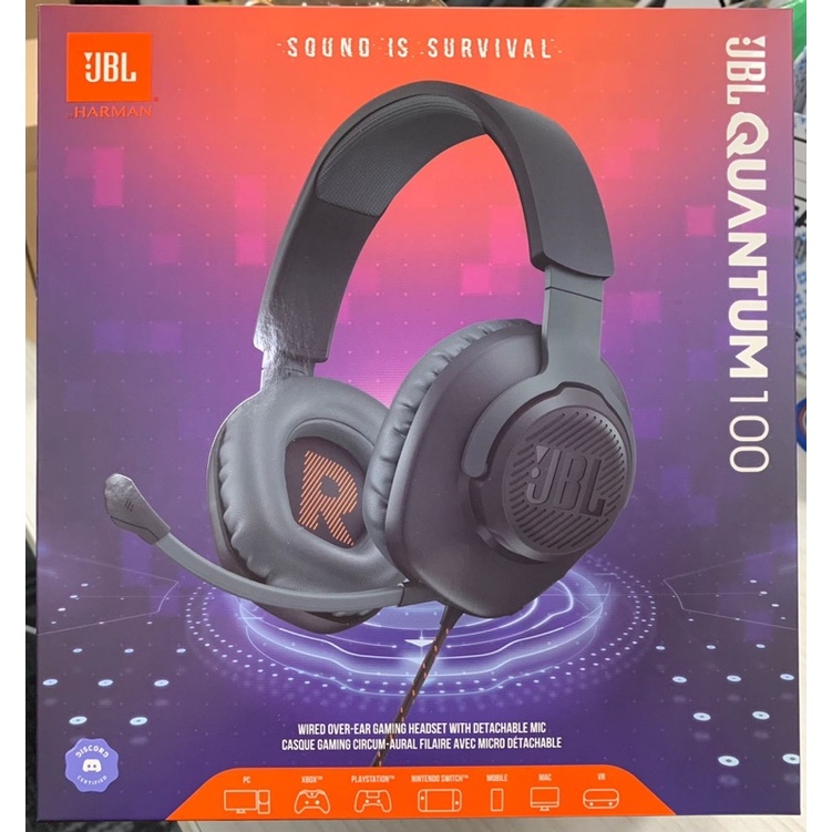 [ORIGINAL 100%] JBL Quantum 100 Headset