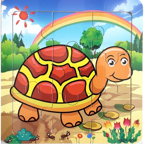 JIGSAW 4*4 WOODEN PUZZLE 4x4 /puzzle jigsaw background 16 keping/ mainan puzzle murah