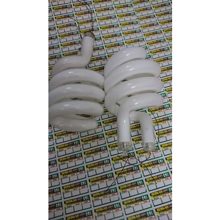 KACA LAMPU SPIRAL 11WAT PLUS BUBLEWARP KWALITAS TRIBAND