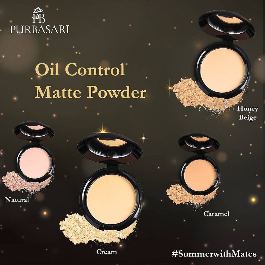 ✿ MADAME ✿ PURBASARI OIL CONTROL MATTE POWDER - BEDAK PADAT PURBASARI BPOM