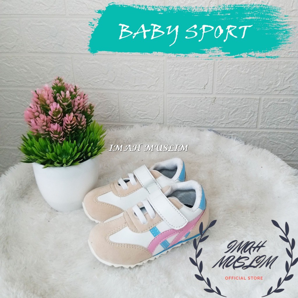 BABY SHOES/SEPATU BAYI SPORT MODEL PEREKAT UNTUK USIA 6-12 BULAN PRIA DAN WANITA MURAH BISA COD