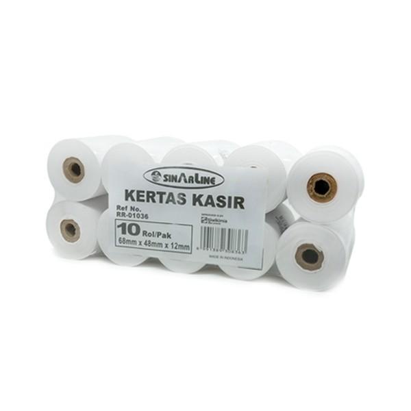 

Kertas Fax | Promo Kertas Kasir Register Roll 6848 1 Ply Sinarline 1 Pak 10Rol Kualitas Terbaik