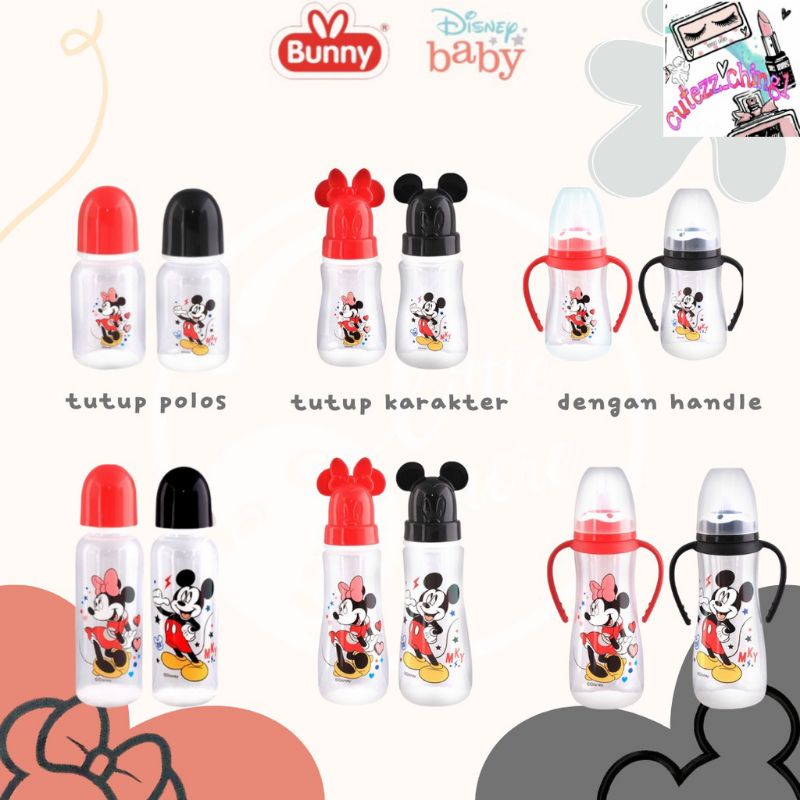 ☃Cutezz_Ching1☃Lusty Bunny Disney DMM-1011/1121/1111/1021 Botol Susu Regular Round