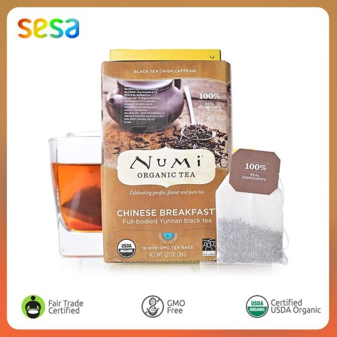 

Jual Numi - Organic Chinese Breakfast Tea - 36G Teh