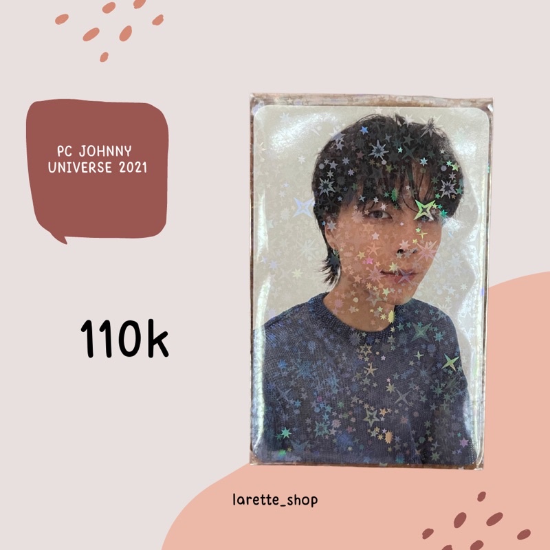 [OFFICIAL] Photocard Johnny Universe 2021