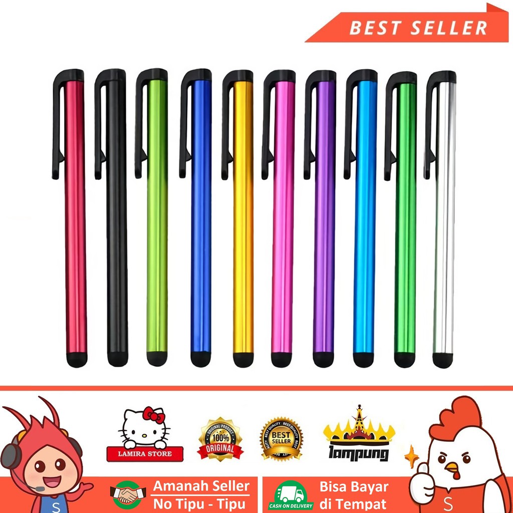 STYLUS PEN UNIVERSAL  / PEN HP / PEN LAYAR SENTUH / PEN ANDROID / PENA ANDROID / PENA GAMBAR / STYLU
