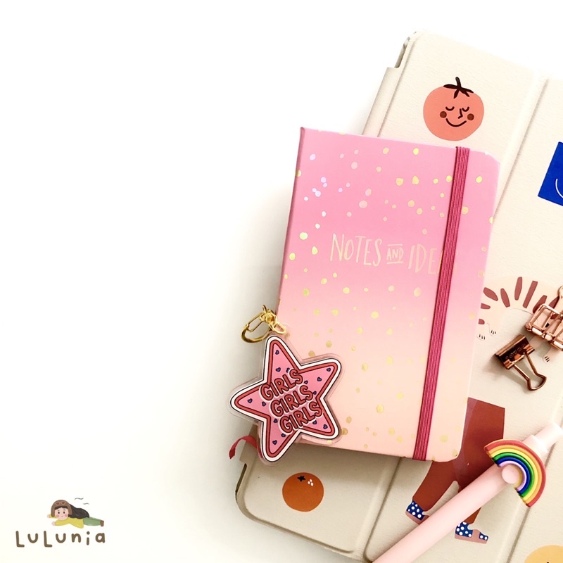 BlingBling Notes&Ideas Notebook (HardCover Notebook/Diary/Buku Catatan)-3