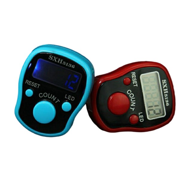 ☀INDOLAND☀ Alat Hitung Digital Led Tasbih Jari Counter Tally Tasbeh Ibadah Mini Import Murah Elektronik Mini R487