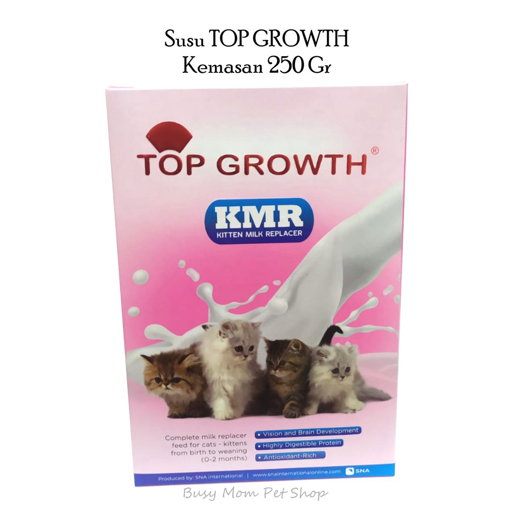 Susu Top Growth 250Gr Susu Kucing Cat Milk Kitten 250 gr