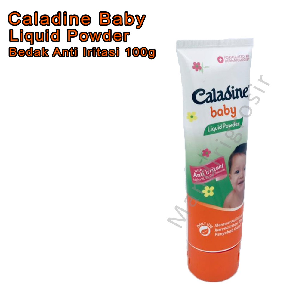 Bedak * Anti iritasi * Caladine baby * Liquid Powder * 100g