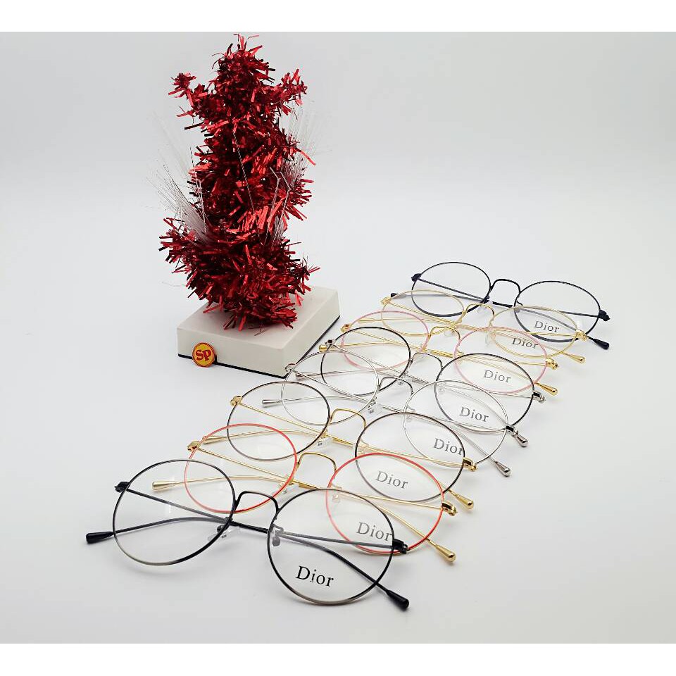 Frame Kacamata Minus Dior 1822 Bulat Pria Wanita