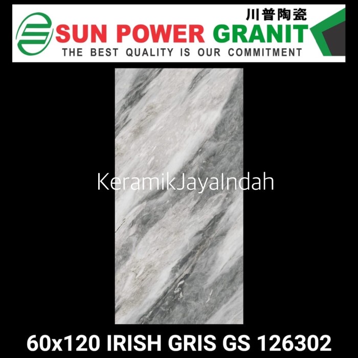 SUN POWER IRISH GRIS GS126302 60 x 120 GRANITE TILE