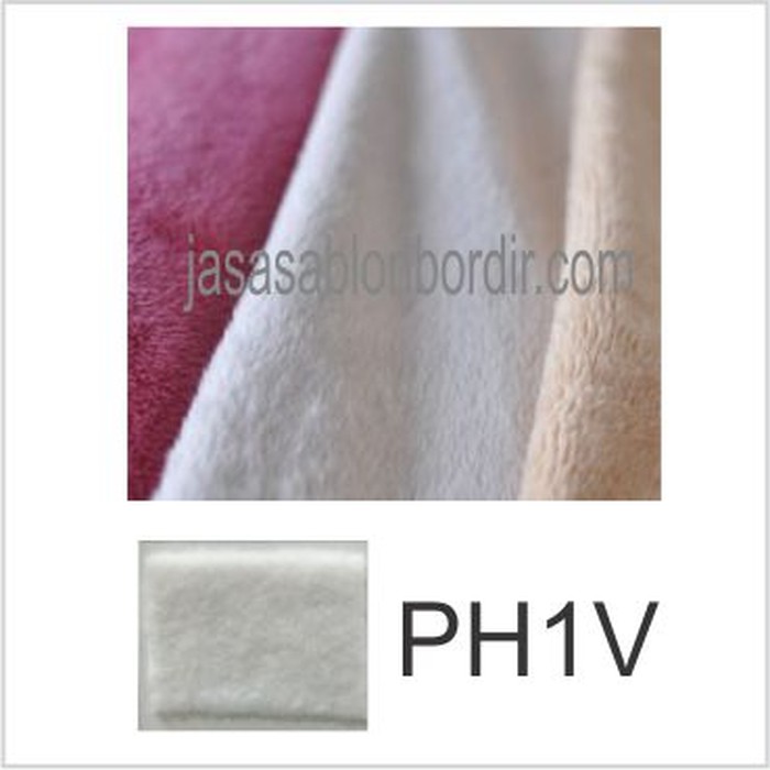 Order Langsung Velboa Kain Boneka Bulu Pendek 100cm X 150cm - Putih Limited