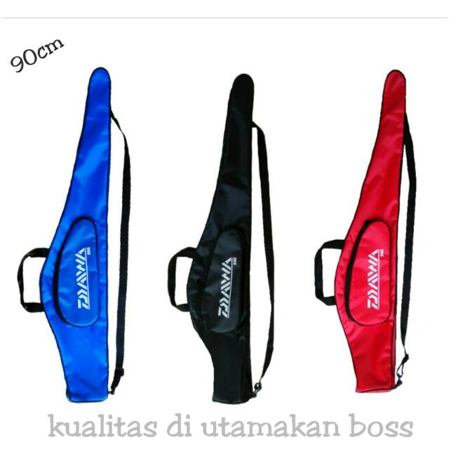 Susanstore88 Tas Joran Pancing Daiwa 90 Cm Termurah Tidak Dilapisi Busa/Spon