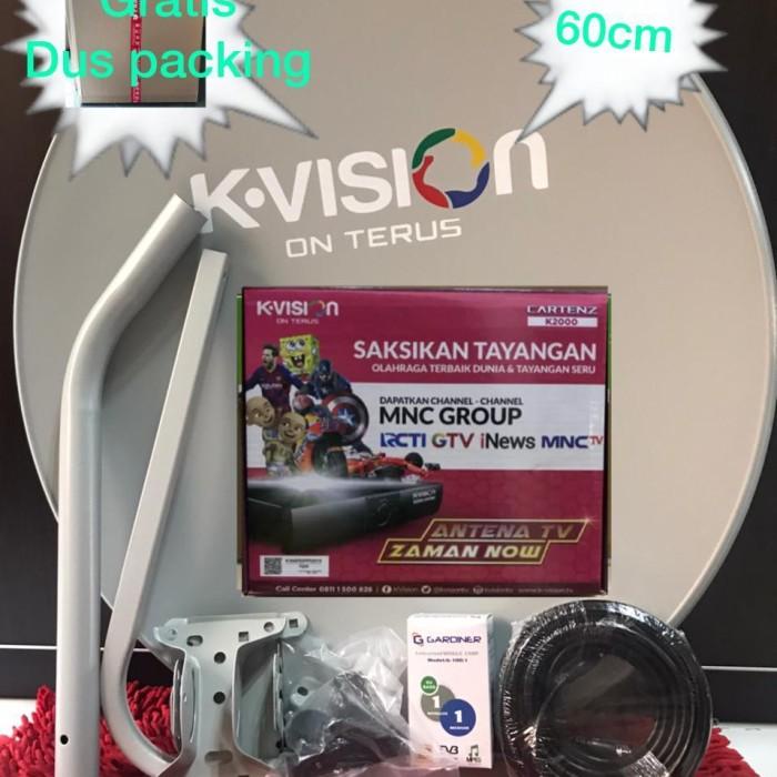 Paket Parabola Mini 60Cm Receiver Cartenz