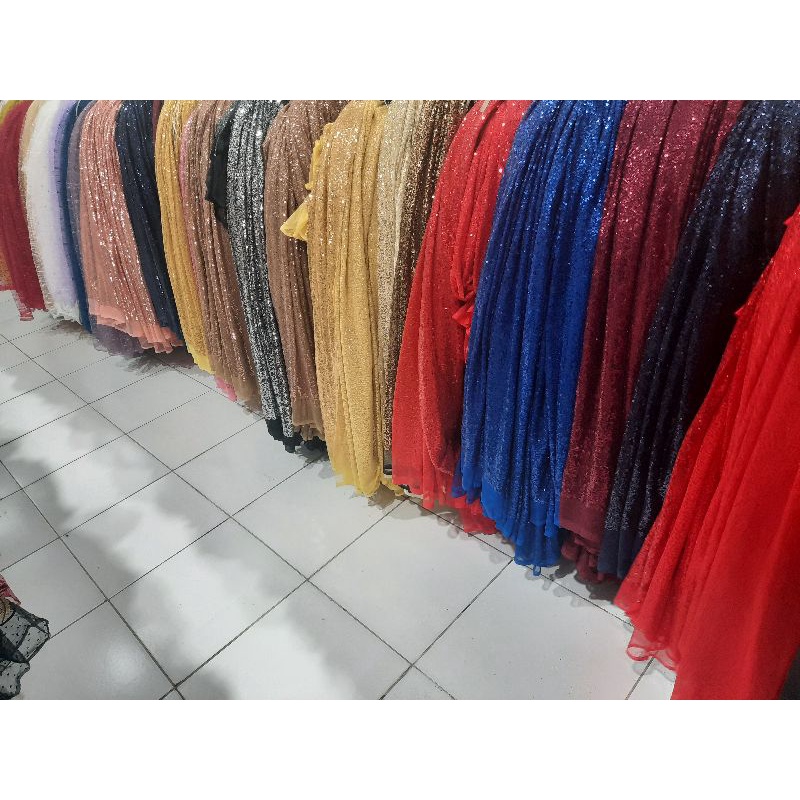 gamis sequin tutu baju pesta ulang tahun anak perempuan pesta bisa couple dan riquest warna