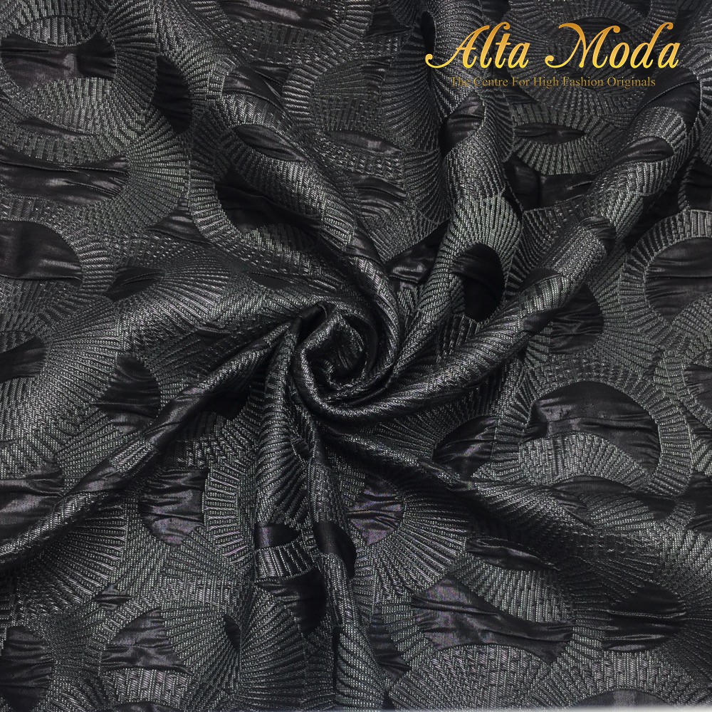 

Alta Moda Kain Jacquard Lurex Motif Bulat Kipas - Metalic (1M)