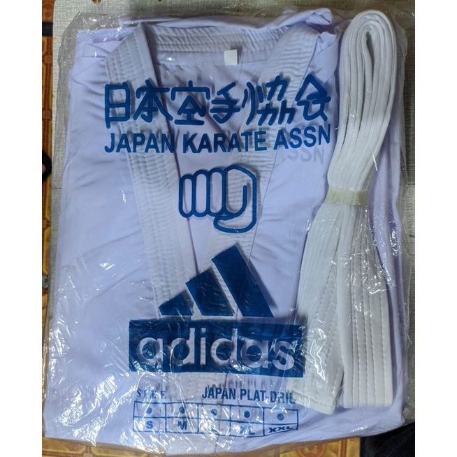 Baju karate anak dan dewasa adidas logo badge Forki inkanas