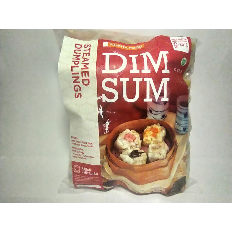 

PUSPITA FOOD | Steamed Dumpling - Dimsum ayam Original - 1 Pack - Isi 20 Pcs