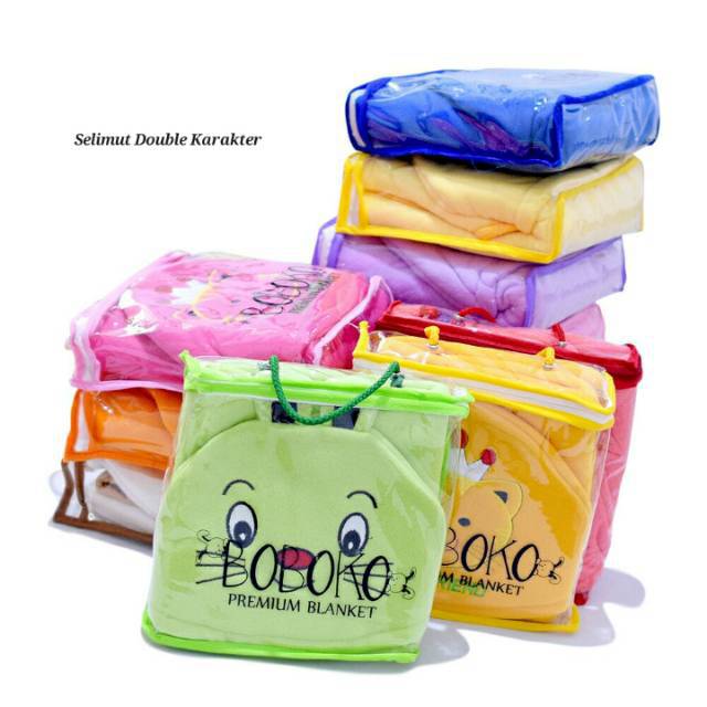 Selimut BAYI karakter  / Selimut Boboko TERLARIS