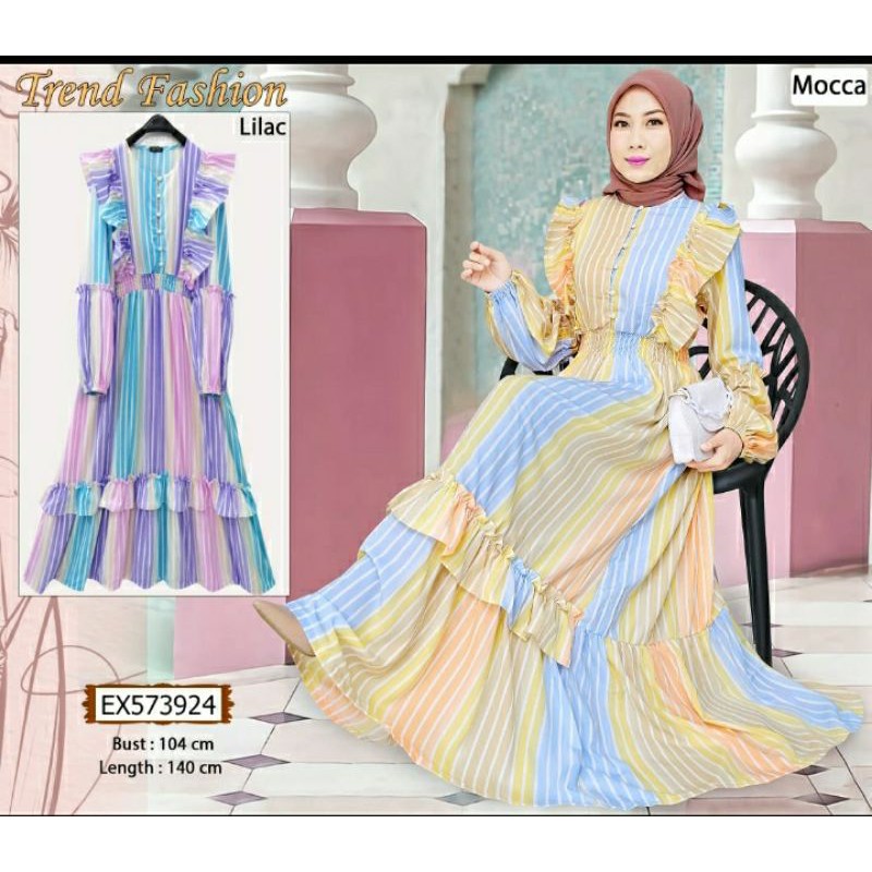 Gamis Salur Pelangi by Extu