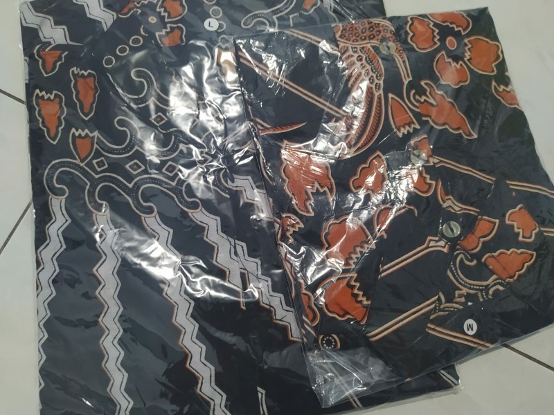 Couple Batik Keluarga || Setelan Couple Batik Ayah Ibu Anak Cewek