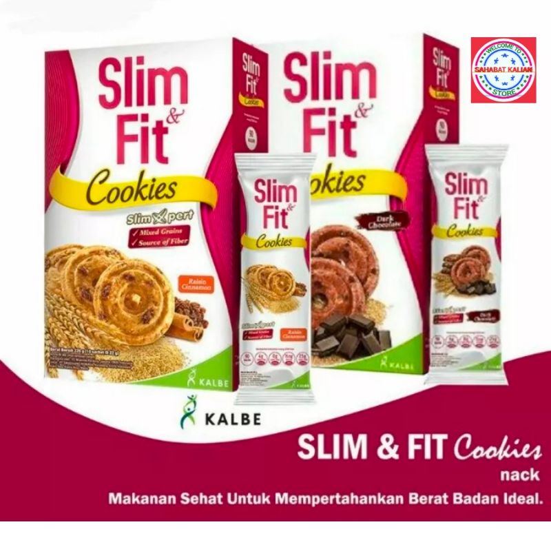 SLIM &amp; FIT COOKIES 10×22GRAM