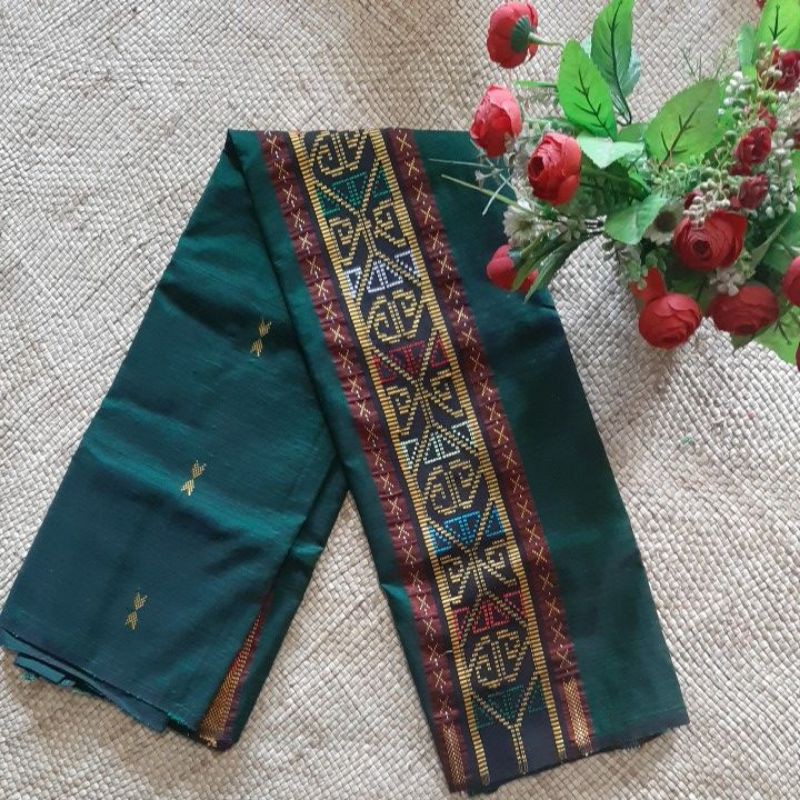 Bakal Kain Batak Semi Sutra Motif Gorga .