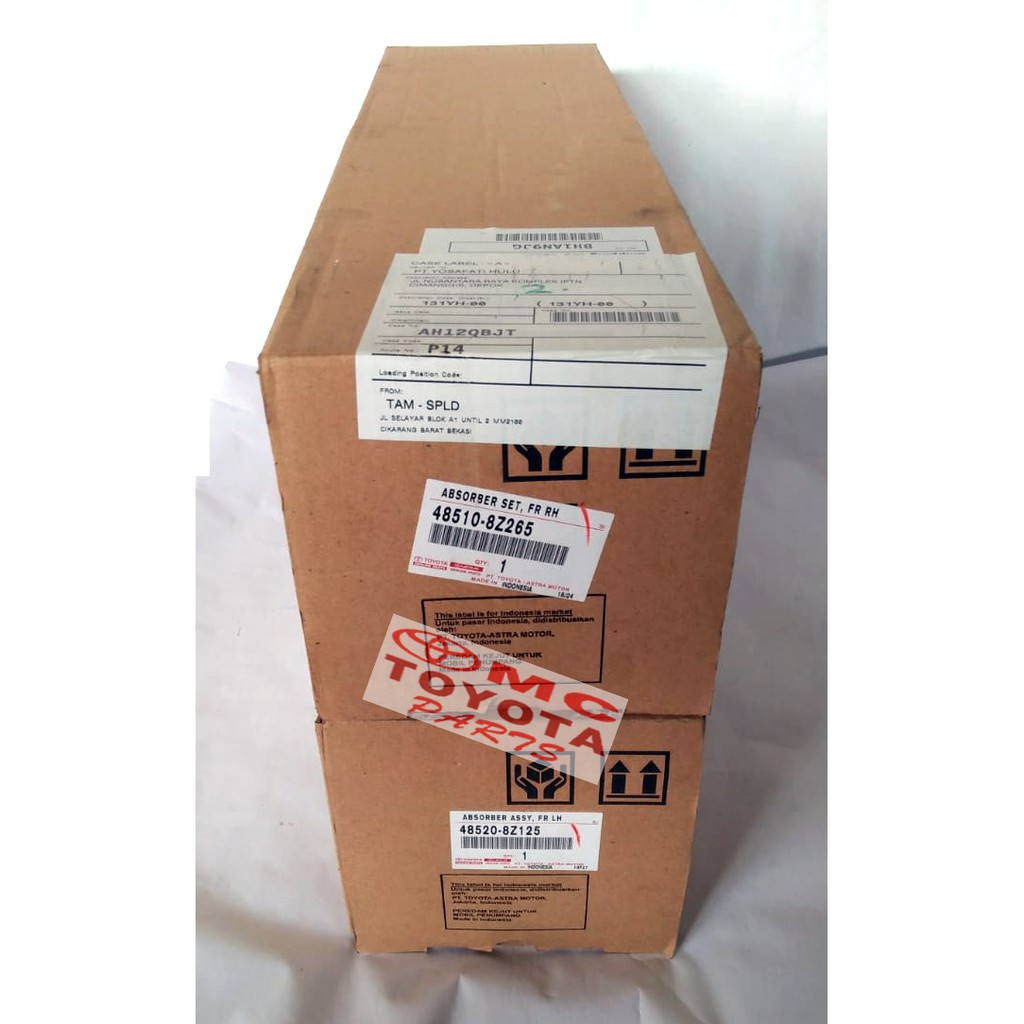 Shock Absorber Breaker Breker Depan 1Set Innova New Reborn 48510-8Z265 48520-8Z125