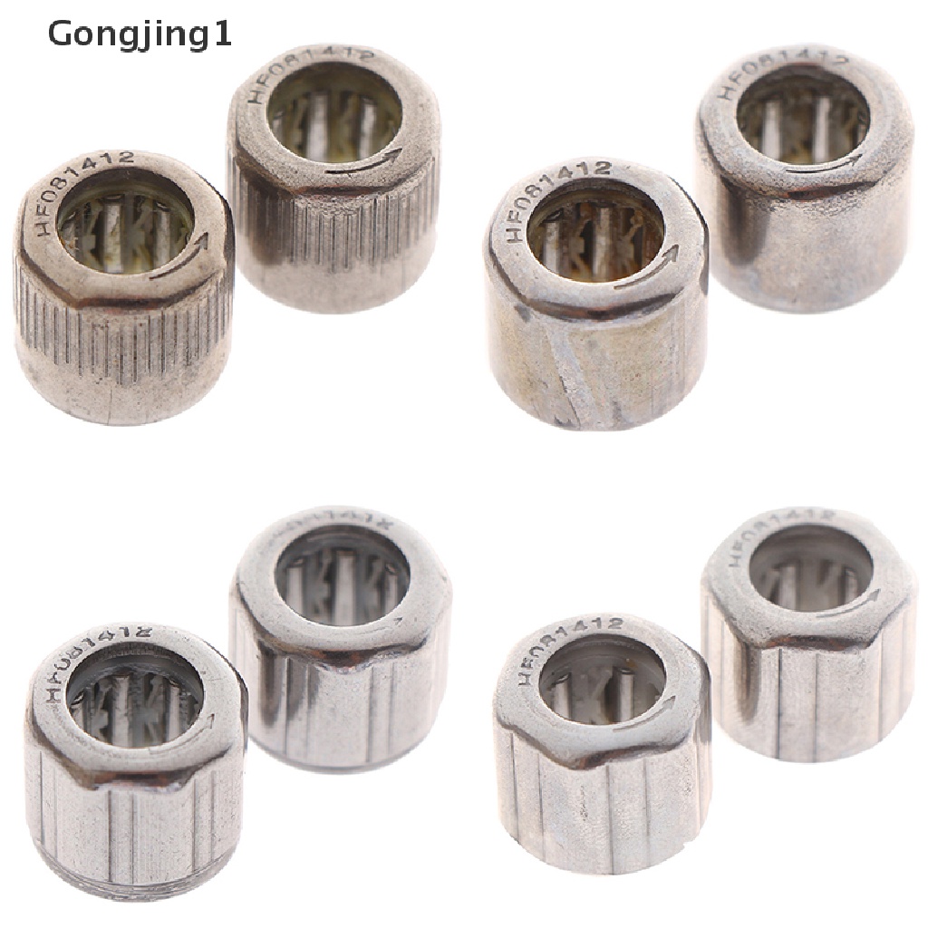 Gongjing1 2pcs Bearing HF081412 Roller Bearing Bentuk Segi Delapan Satu Arah