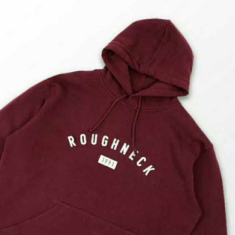 ROUGHNECK 1991 SWEATER HOODIE 002 Sig MAROON