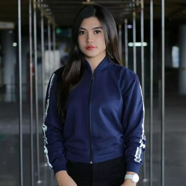 MVP - Fashion Sport Bomber - Jaket Bomber Crope Wanita